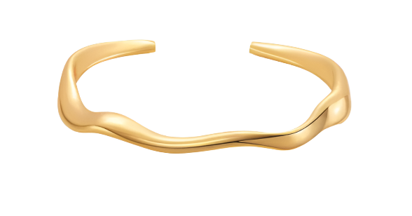 Dimpled Bangle Bracelet